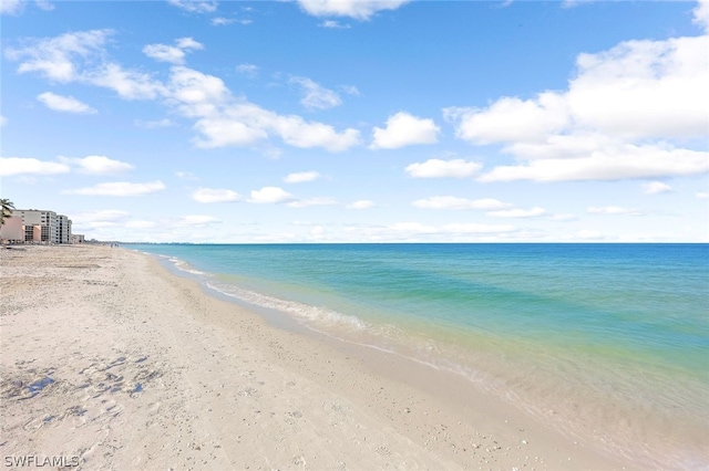 water view with a beach view