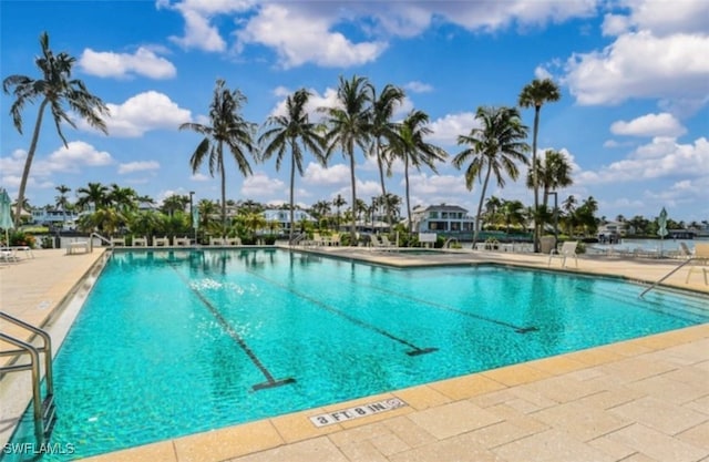 view of swimming pool