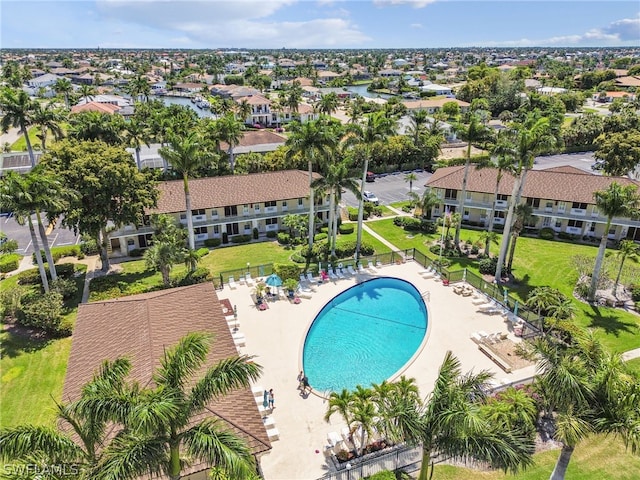 view of pool