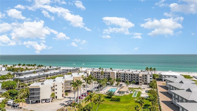 water view featuring a view of the beach