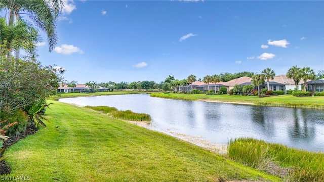 property view of water