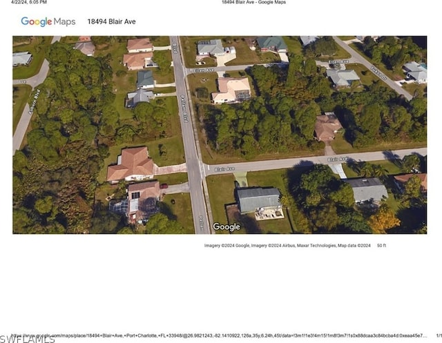 18494 Blair Ave, Port Charlotte FL, 33948 land for sale