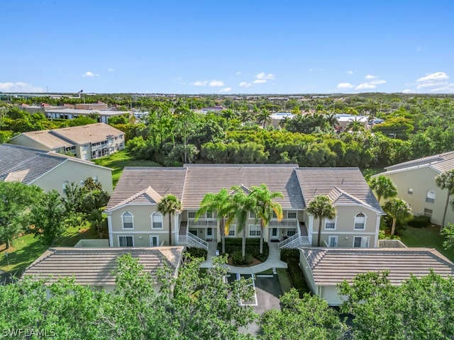 view of birds eye view of property