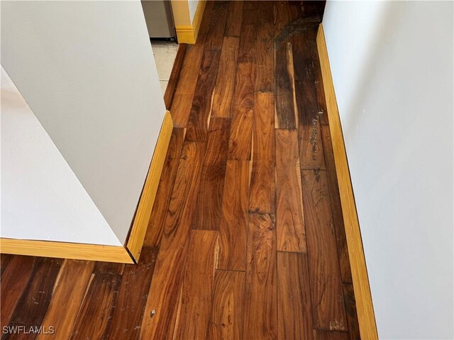 room details with hardwood / wood-style flooring