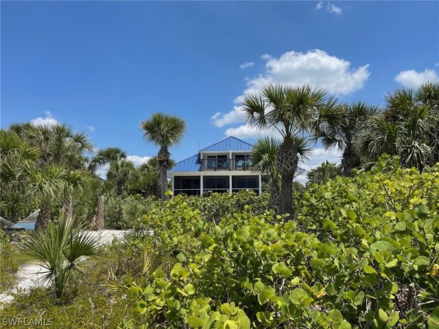 view of rear view of property