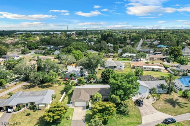 view of aerial view