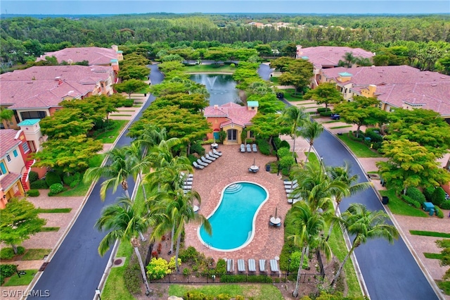 view of birds eye view of property