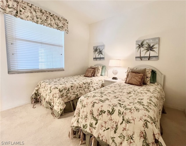 bedroom featuring carpet flooring