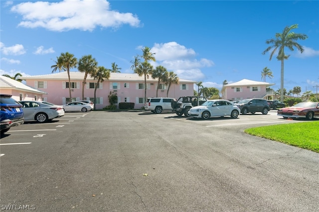 view of car parking