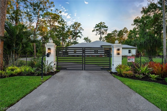 view of gate