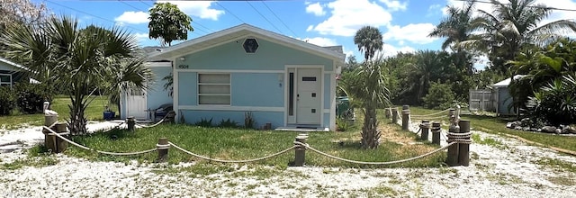 view of shed / structure