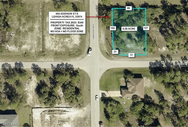 605 Addison St E, Lehigh Acres FL, 33974 land for sale