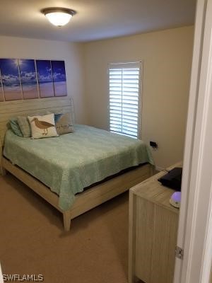 bedroom featuring carpet flooring