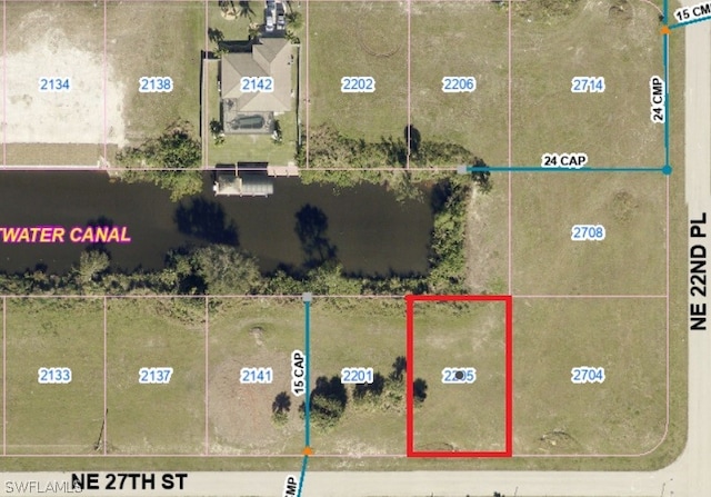 2205 NE 27th St, Cape Coral FL, 33909 land for sale