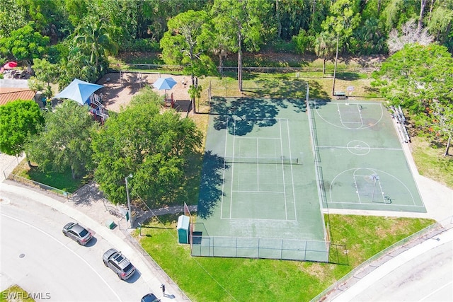 view of birds eye view of property