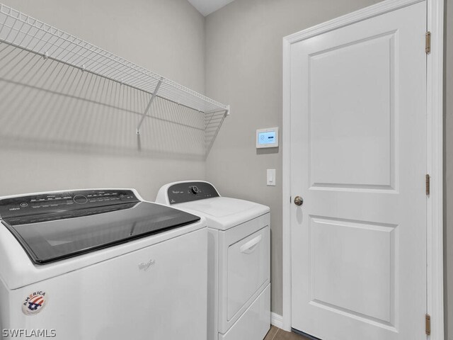 17941 Saddle Rd, Punta Gorda, FL 33982 - laundry room with separate washer and dryer
