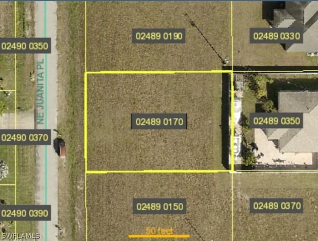 1721 NE Juanita Place, Cape Coral FL, 33909 land for sale