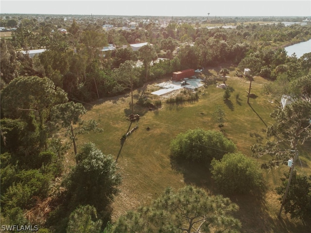 view of aerial view