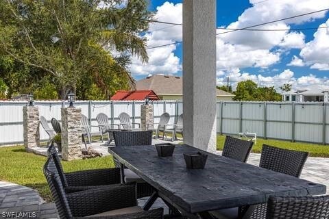 view of patio