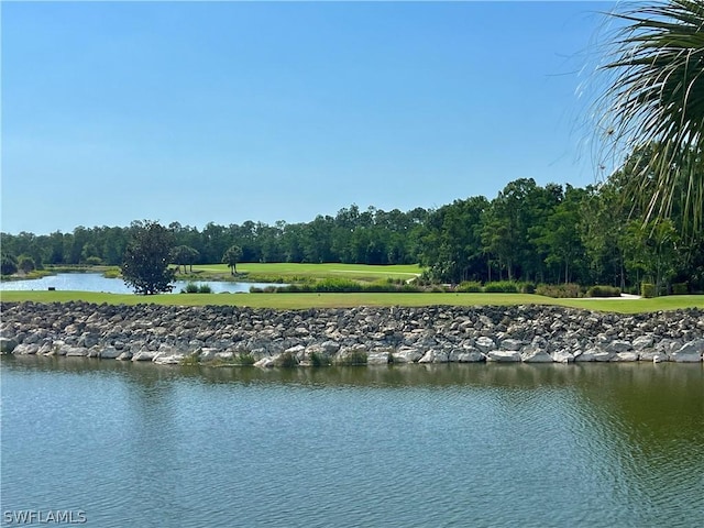 property view of water