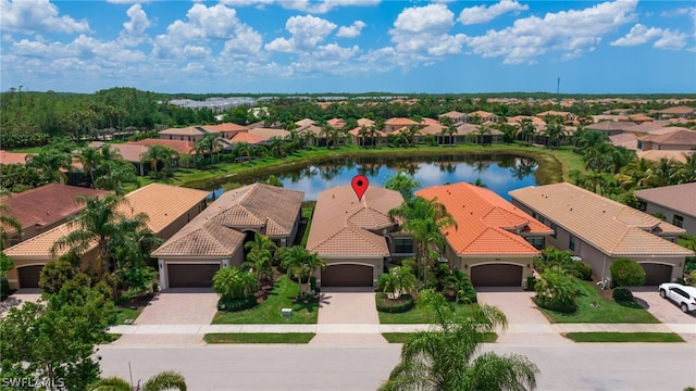 11643 Meadowrun Cir, Fort Myers, FL 33913 - aerial view of residential area featuring a nearby body of water
