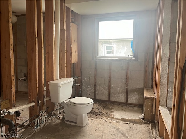 bathroom with toilet