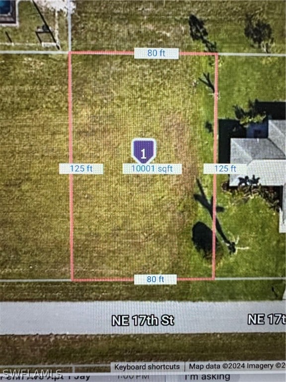 1719 NE 17th St, Cape Coral FL, 33909 land for sale