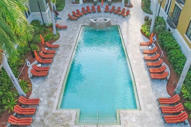 view of pool