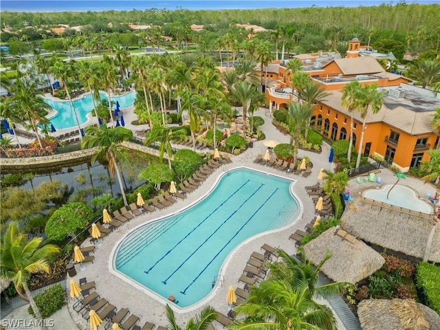 view of pool