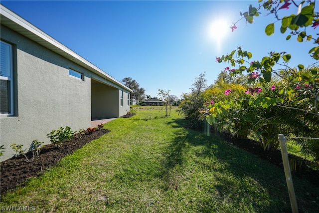 view of yard