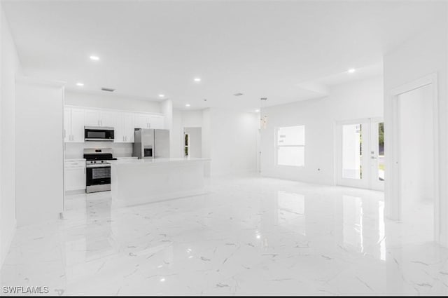 view of unfurnished living room