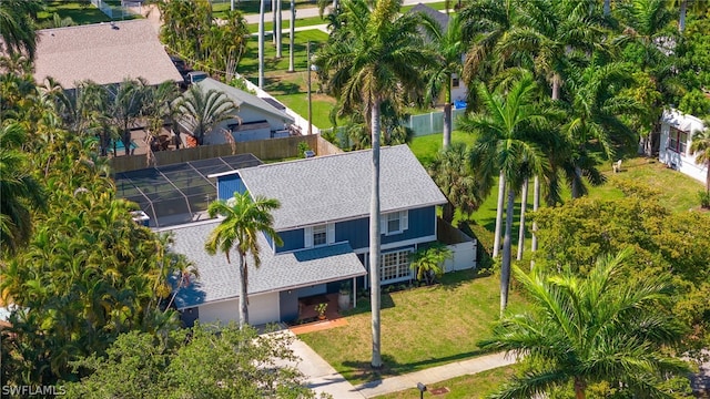 aerial view