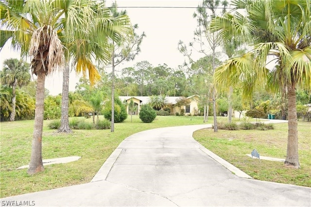 surrounding community featuring a lawn