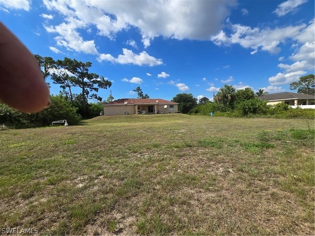 466 Redwing St, Lehigh Acres, FL 33974 - view of grassy yard