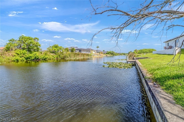 property view of water