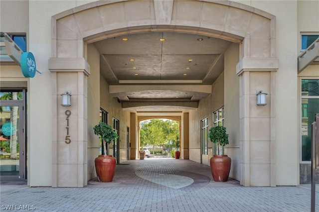 view of property entrance