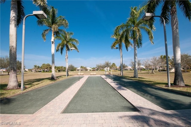 7804 Umberto Ct, Naples, FL 34114 - view of community featuring a lawn