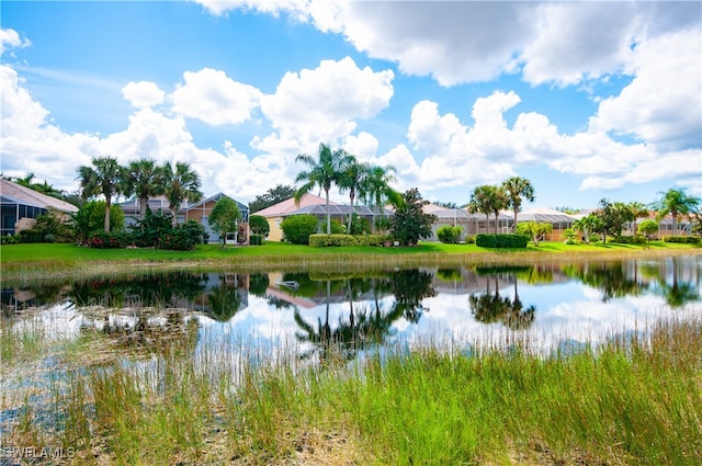 property view of water