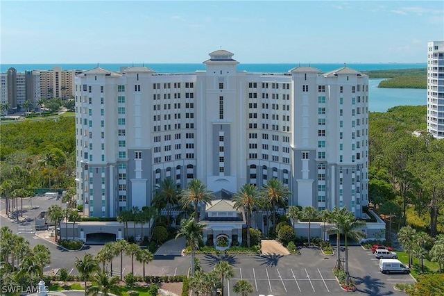 view of property featuring a water view