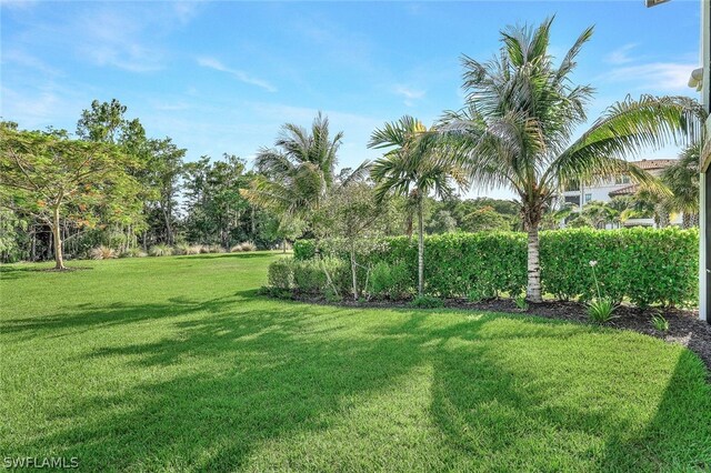 16348 Viansa Way Unit 102, Naples, FL 34110 - view of grassy yard