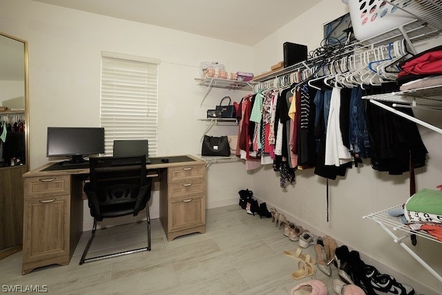 view of spacious closet