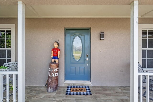 view of property entrance