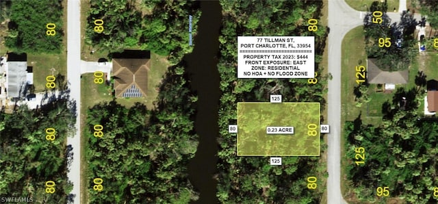 77 Tillman St, Port Charlotte FL, 33954 land for sale