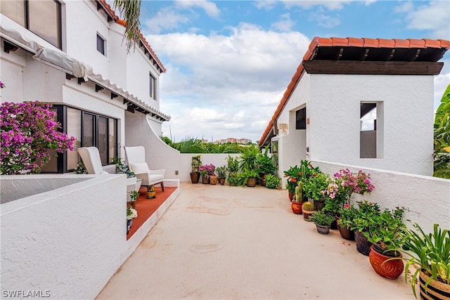 view of patio