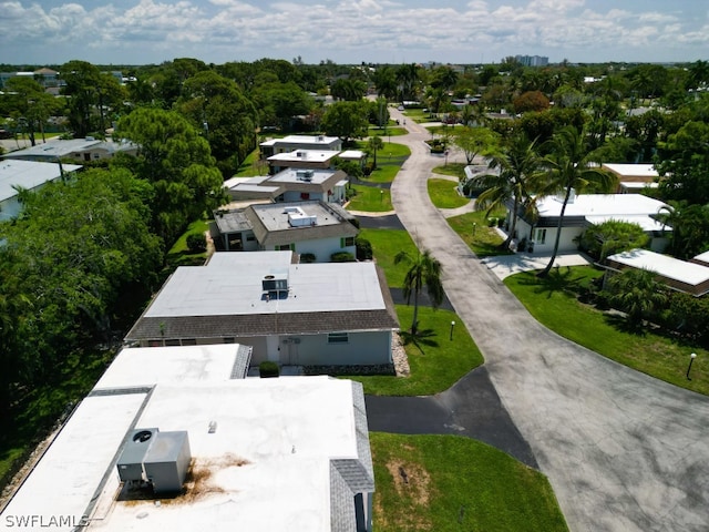 view of aerial view