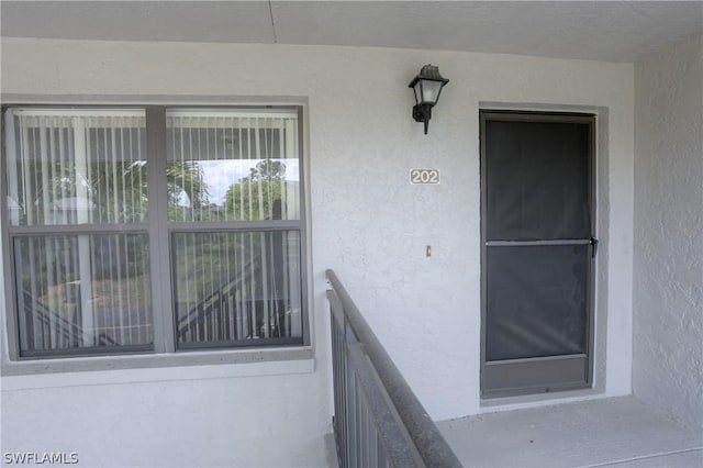 view of entrance to property