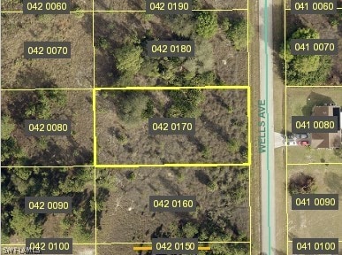 1909 Wells Ave, Lehigh Acres FL, 33972 land for sale