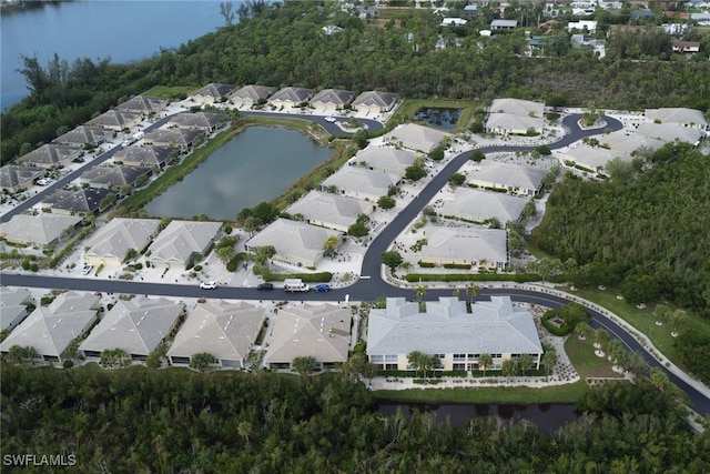 14573 Abaco Lakes Dr Unit 102, Fort Myers, FL 33908 - aerial view of property's location with nearby suburban area and a large body of water