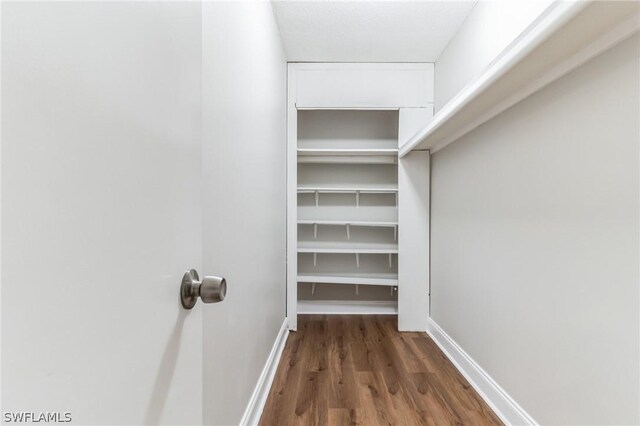 251 Palm Dr Unit 251-2, Naples, FL 34112 - spacious closet with wood finished floors