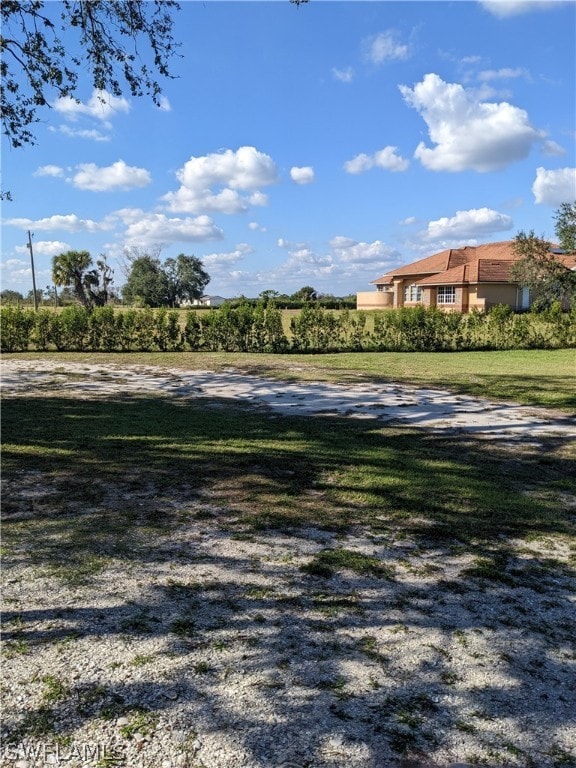 view of water feature